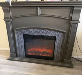 Artificial chimney heater