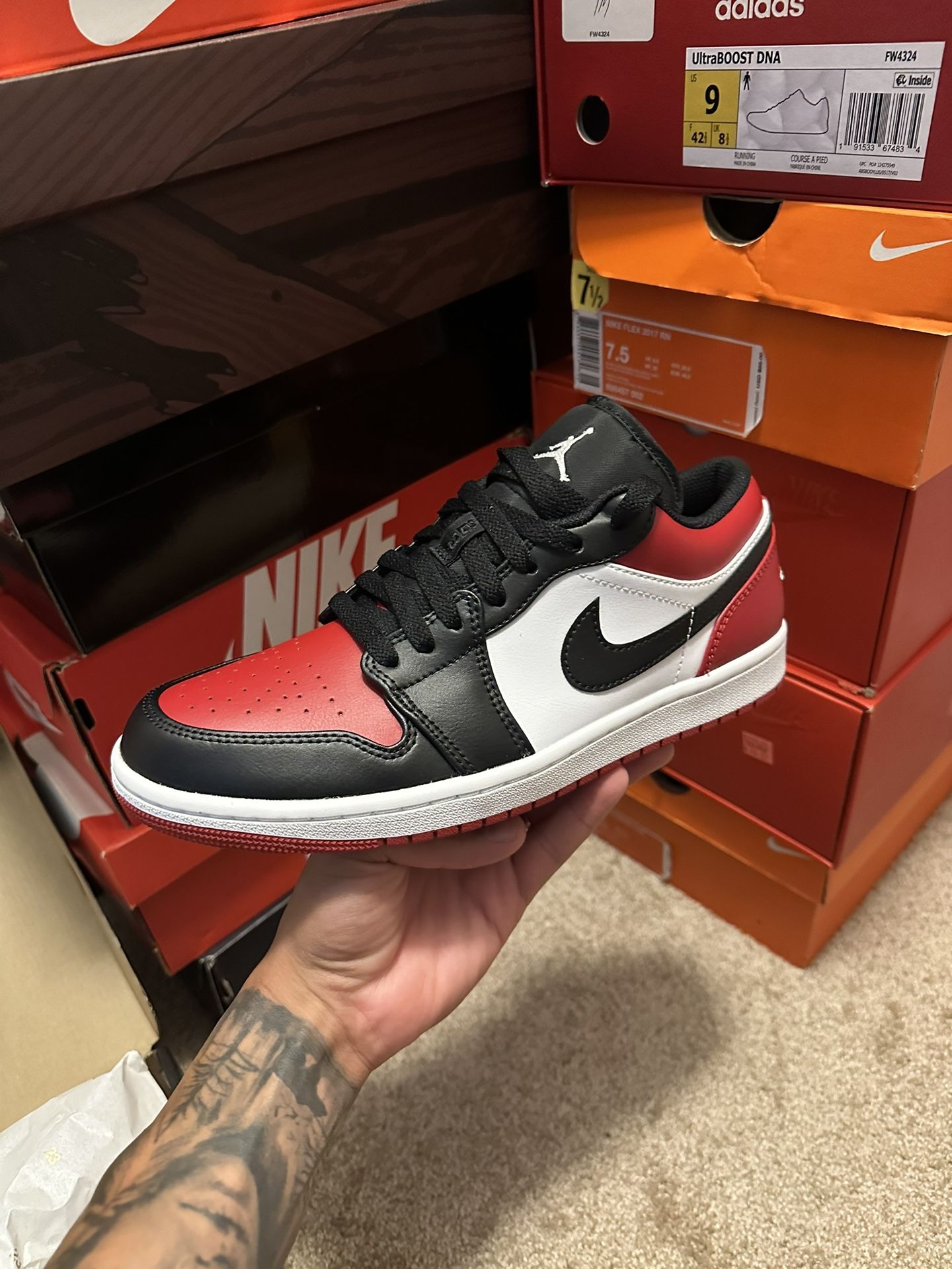Jordan Bred Toe