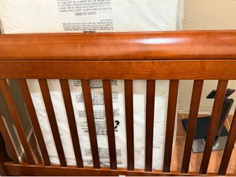 4 in 1 convertible crib with brand new mattress