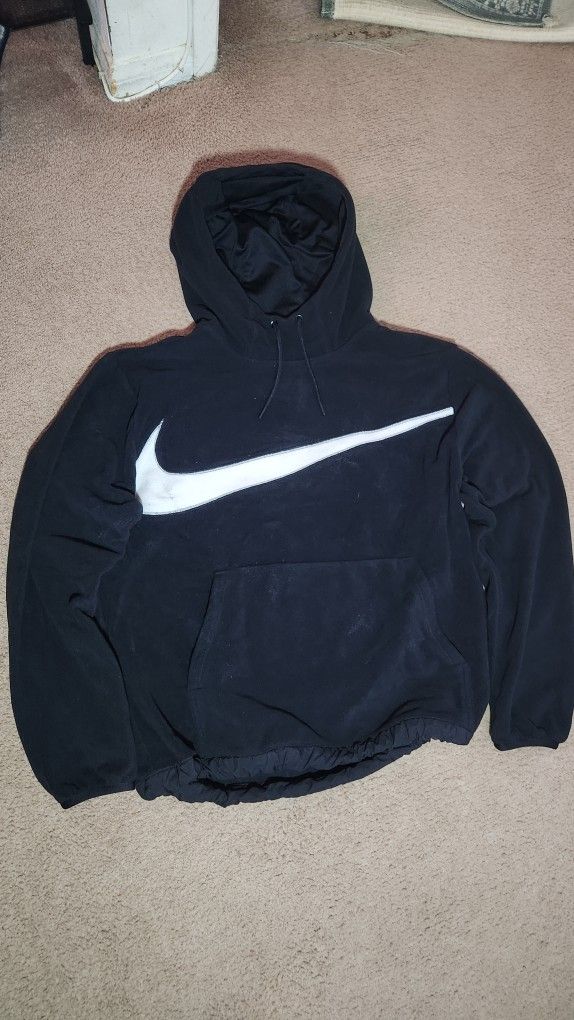 Nike Fleece Hoodie Size Large