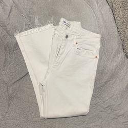 White Zara women jeans -size 10