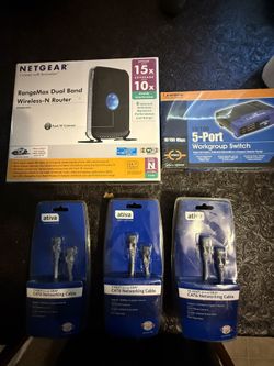 Brand New Unopened  WiFi Network Router And Accessories Unopened 