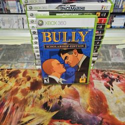 Bully Scholarship Edition (Microsoft Xbox 360, 2008) CIB Complete Manual Poster