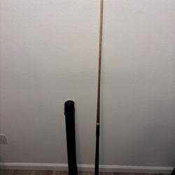 2 Piece Pool Stick w Case 