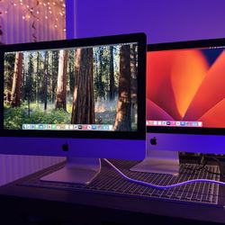 iMac Bundle: 21.5-in 2019, 2017 - 2 UNITS / READ DESC.