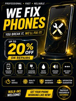 20% off on all repair