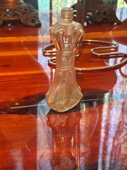 Vintage Figural Glass Perfume Bottle