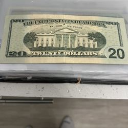20 Dollar Bill 98.5 % Cool Number 