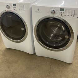 Electrolux White Washer And Electric Dryer Set Used 