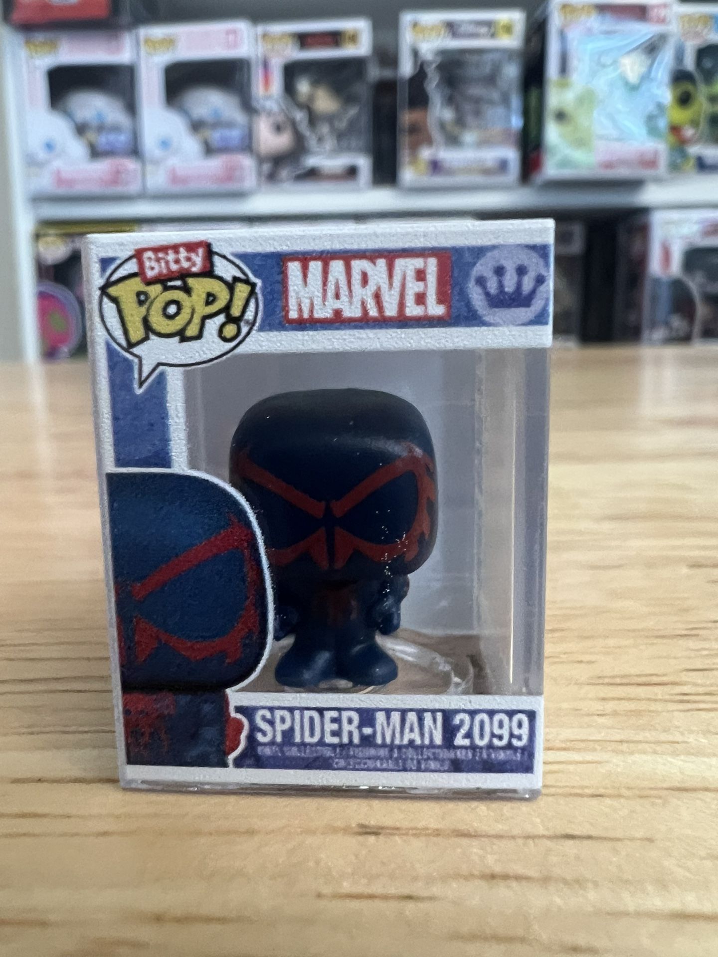 BITTY Spider-man 2099 Funko Pop #81 Marvel Comics Stan Lee Miguel O'Hara Vinyl