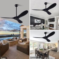 Brand New Smart Adjustable 52" CEILING FAN W LIGHT KIT & REMOTE $249 New BNIB Never Used 