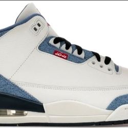 Jordan 3 levis all star size 10M