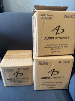 sub woofer and door speakers