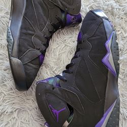 Size 12 Air Jordan 7 Retro PE Ray Allen Bucks 2019  304775-053.
