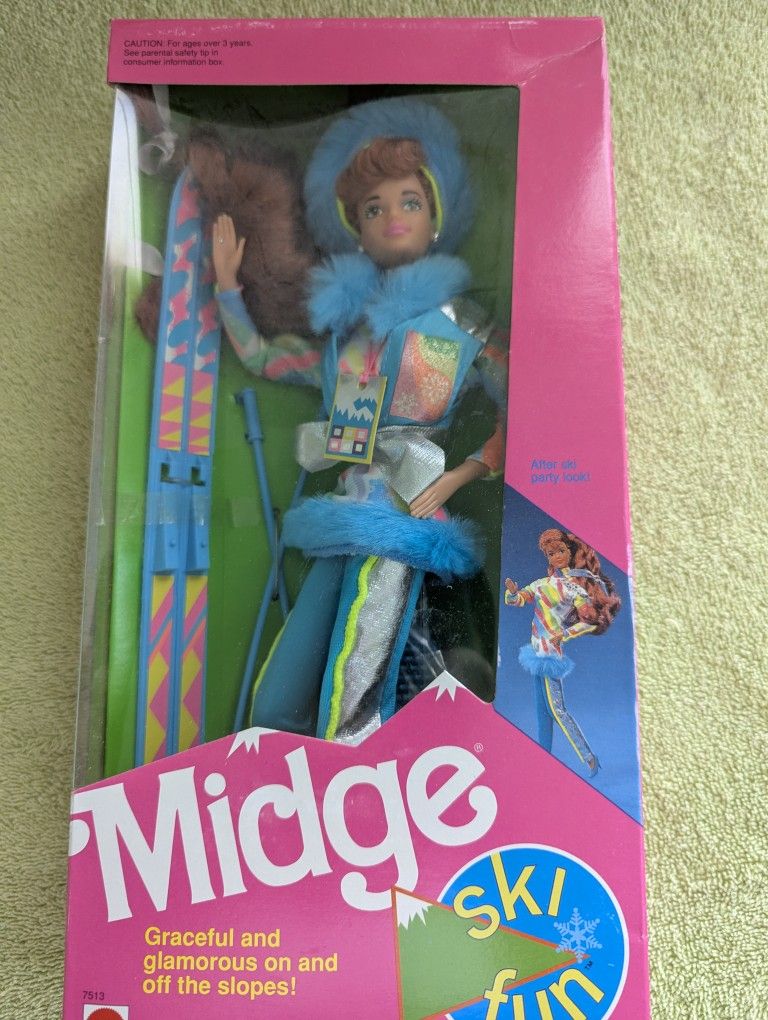 Midge Barbie Ski Fun