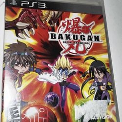 Bakugan Battle Brawlers For Playstation 3 Brand New
