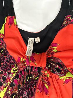 Emma & Michele Paisley Print Top XL