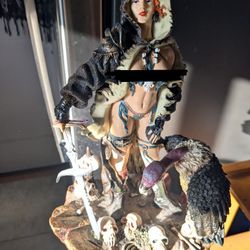 Female Warrior Statue