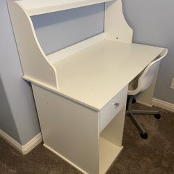 IKEA Desk Vanity With Hutch (chair Not Included)