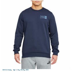 Puma Men's Fleece Crewneck Sweatshirt 