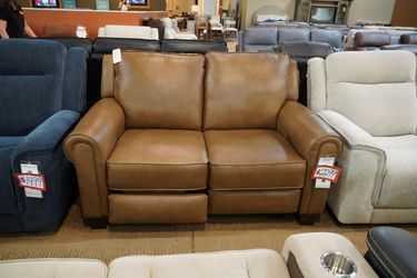 Leather Power Loveseat — Southern Motion