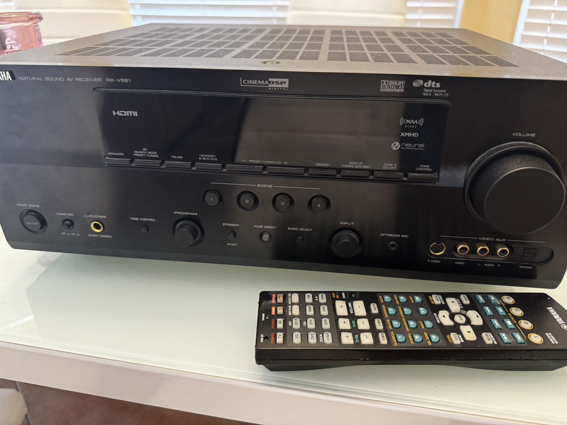 Yamaha RX-V661 AV Receiver