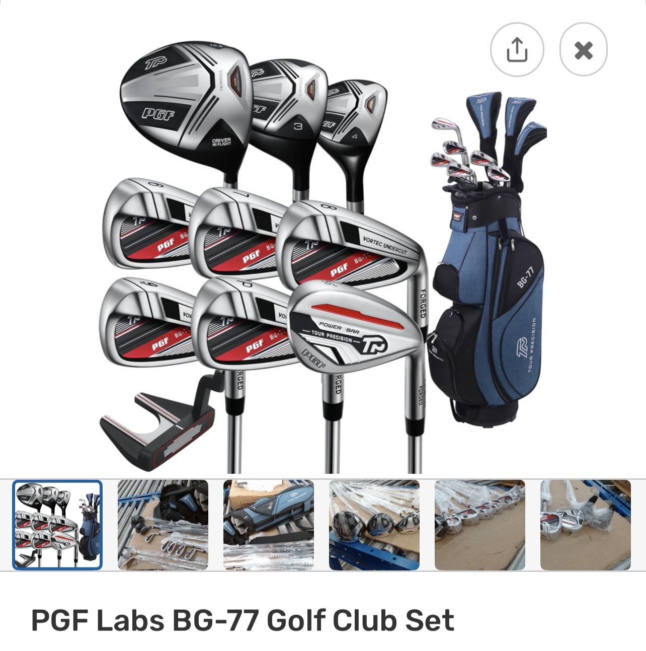 Golf Club Set PGF
