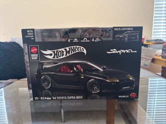 Hot Wheels Brick Shop 1:64 1994 Toyota Supra MKIV Diecast Build Customize Black