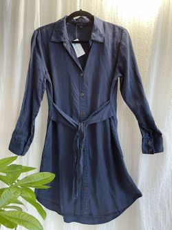 Button Down Shirt Dress (OBO) 