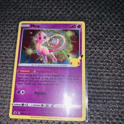 Mew Holo Base