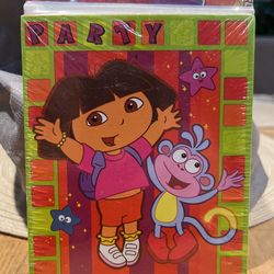 Dora Invitation and Thank You Cards