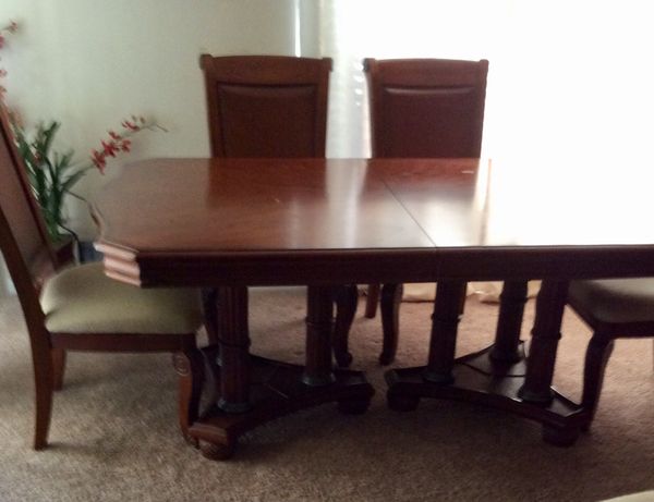 Maple Dining Room Set With 2 Piece Hutch And 6 Chairs 72x42 20 Leaf Pick Up For Sale In Longwood FL Maple Dining Room Set With 2 Piece Hutch And 6 Chairs 72x42 20 Leaf Pick Up For Sale In Longwood FL