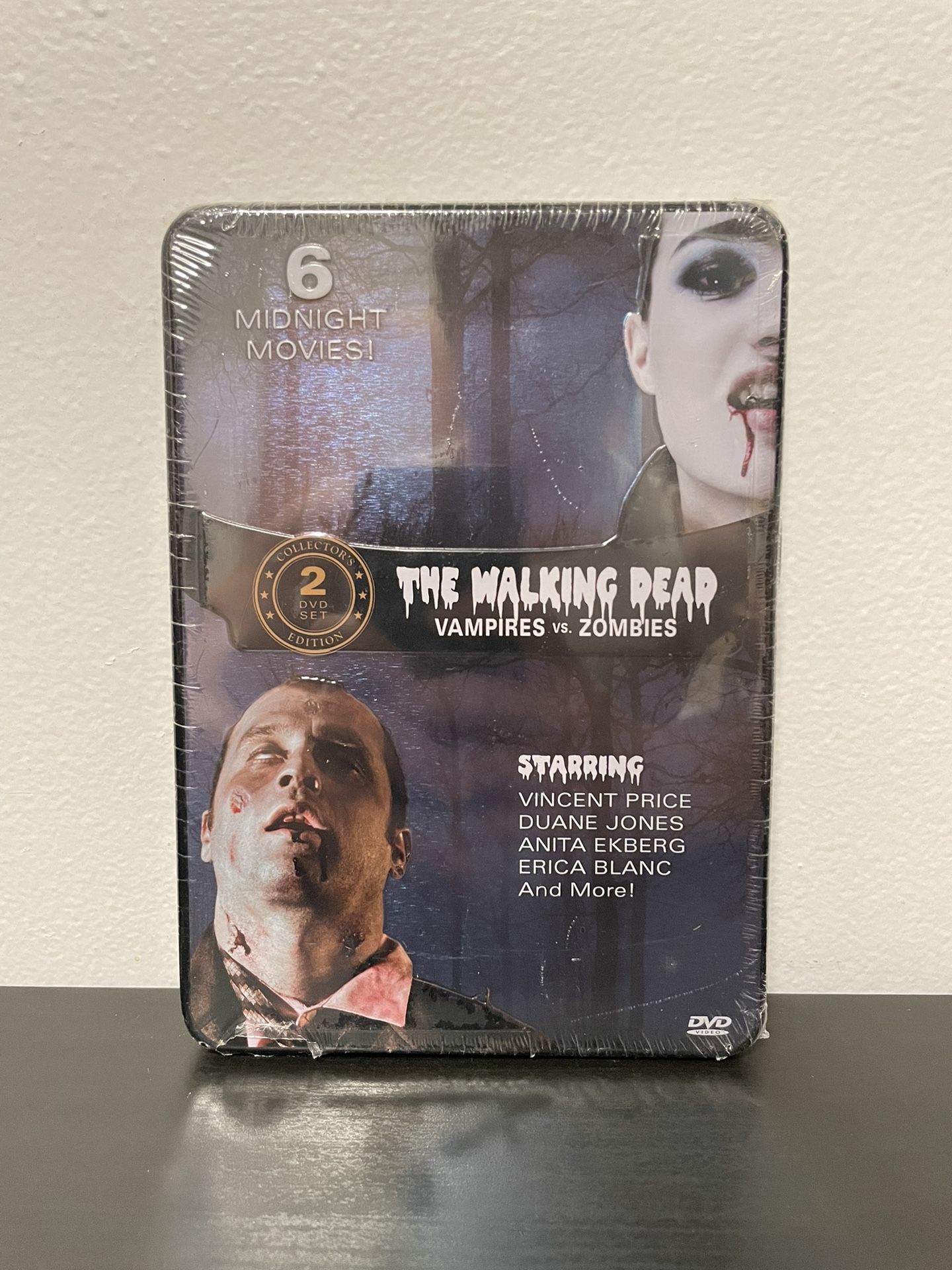 The Walking Dead Vampires vs Zombies DVD Steelbook NEW SEALED 6 Movies Horror
