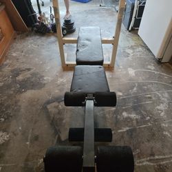 Exercise Bench With Leg Lift