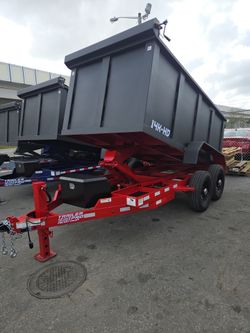 2025 dump trailer 6x12  for sale open to trades