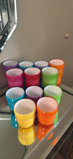 Colorful cups