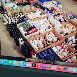 Shampoo/bodywash/lotions/razors/toothpaste Etc