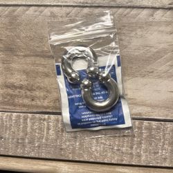 0 Gage Horse Shoe Ear Rings. 