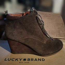 Lucky brand Wedge Bootie 