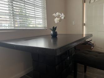 Dining  Table with  six chairs… 