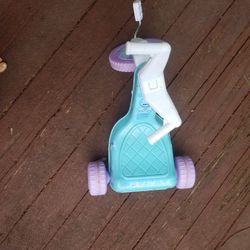 FROZEN BIG WHEEL BLUE WHITE PURPLE SISTERLY LOVE