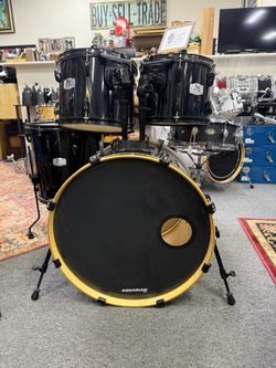 Pearl EX Black 5pc Drum Set