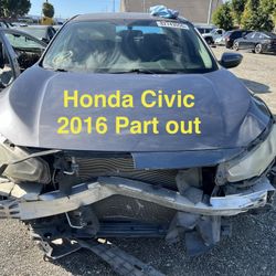 2016 Honda Civic Part Out 
