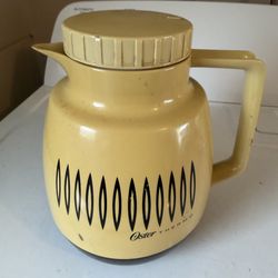 MCM Oster Thermo Insulated Pitcher Coffee Carafe Thermal Beige Brown