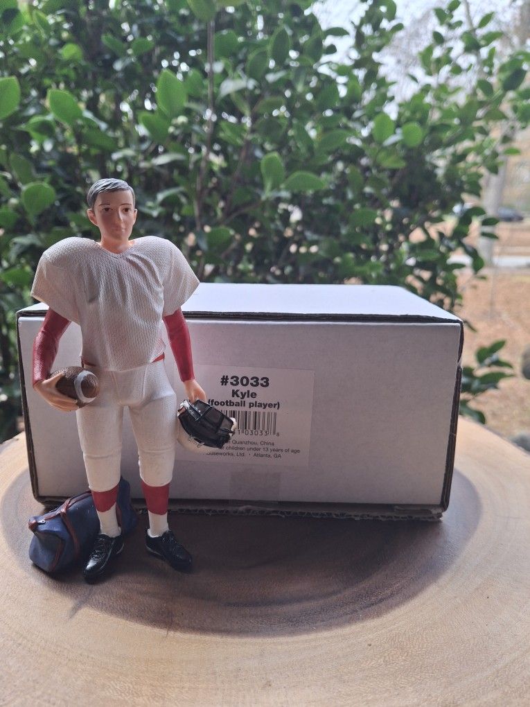NIB Houseworks Kyle Football 1/12 Scale Doll
