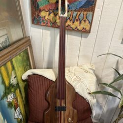 Fretless Electric Violin Bass Wishbass Custom Made in USA