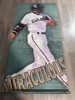 2000 inaugural Barry Bonds banner