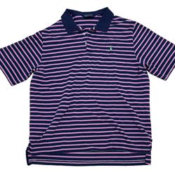 Polo Golf Ralph Lauren Men’s Striped Pink Blue Green Pony Polo Shirt Size XL
