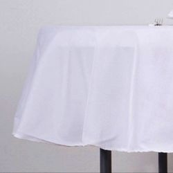 New 90” Round Tablecloth 