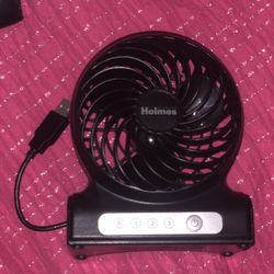 Portable Mini Rechargeable Fan- Holmes Brand